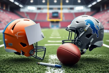 Starting DL Making an Impact at Lions Training Camp American football editorial visual