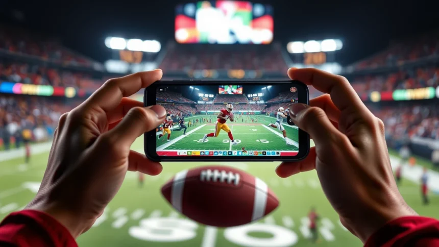Watch 49ers Live Stream Online – NFL Games 2026 American football editorial visual
